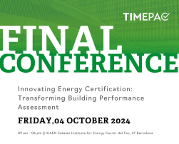 TIMEPAC Final Conference event banner