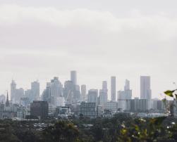 A view of Melbourne