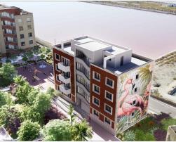 Picture illustrates the planned actions at the demo-site: Margherita di Savoia in Italy. © Arca