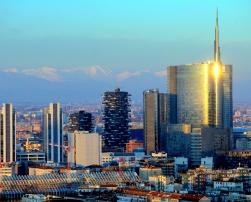 A view of Milan's skyscrapers
