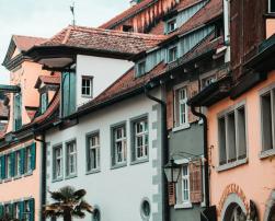 buildings german town facade