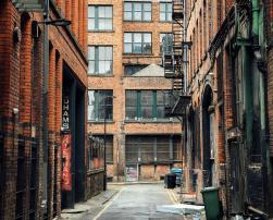 An alley in Manchester