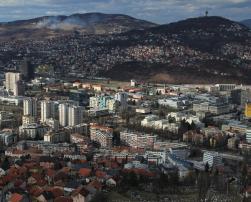 A view of Sarajevo