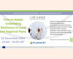 Embedding Resilience in Local and Regional Plans