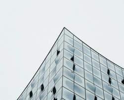 A modern building