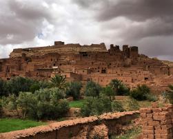 Ancient buildings in Morocco