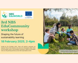 3rd and final edition of the NBS EduCommunity workshop: Shaping the future of sustainability learning