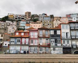 Colorful houses in Porto