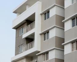 An apartment building