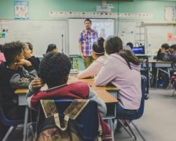 Kids in a classroom