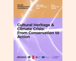 Cultural Heritage & Climate Crisis: From Conservation to Action