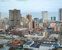 A view of Durban