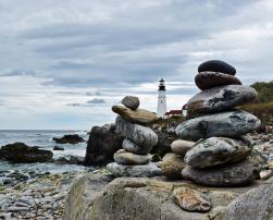 A lighthouse