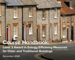 Course Handbook: Level 3 Award in Energy Efficiency for Older and Traditional Buildings