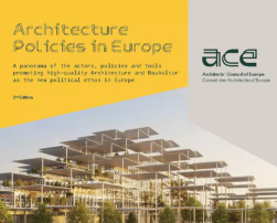 Front page of Architecture Policies in Europe