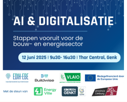 AI en Digitalisatie: stappen vooruit voor de bouw- en energiesector.