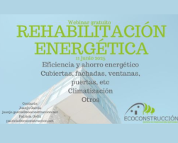 Rehabilitación Energética webinar banner