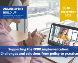 BUILD UP online event banner